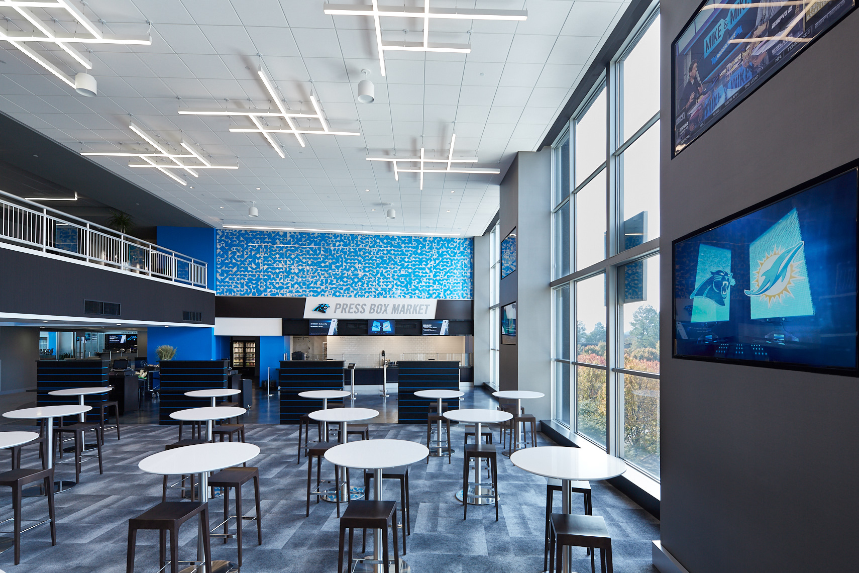 BOA Carolina Panthers Stadium, Charlotte NC - Wagner Murray Architects, Charlotte NC