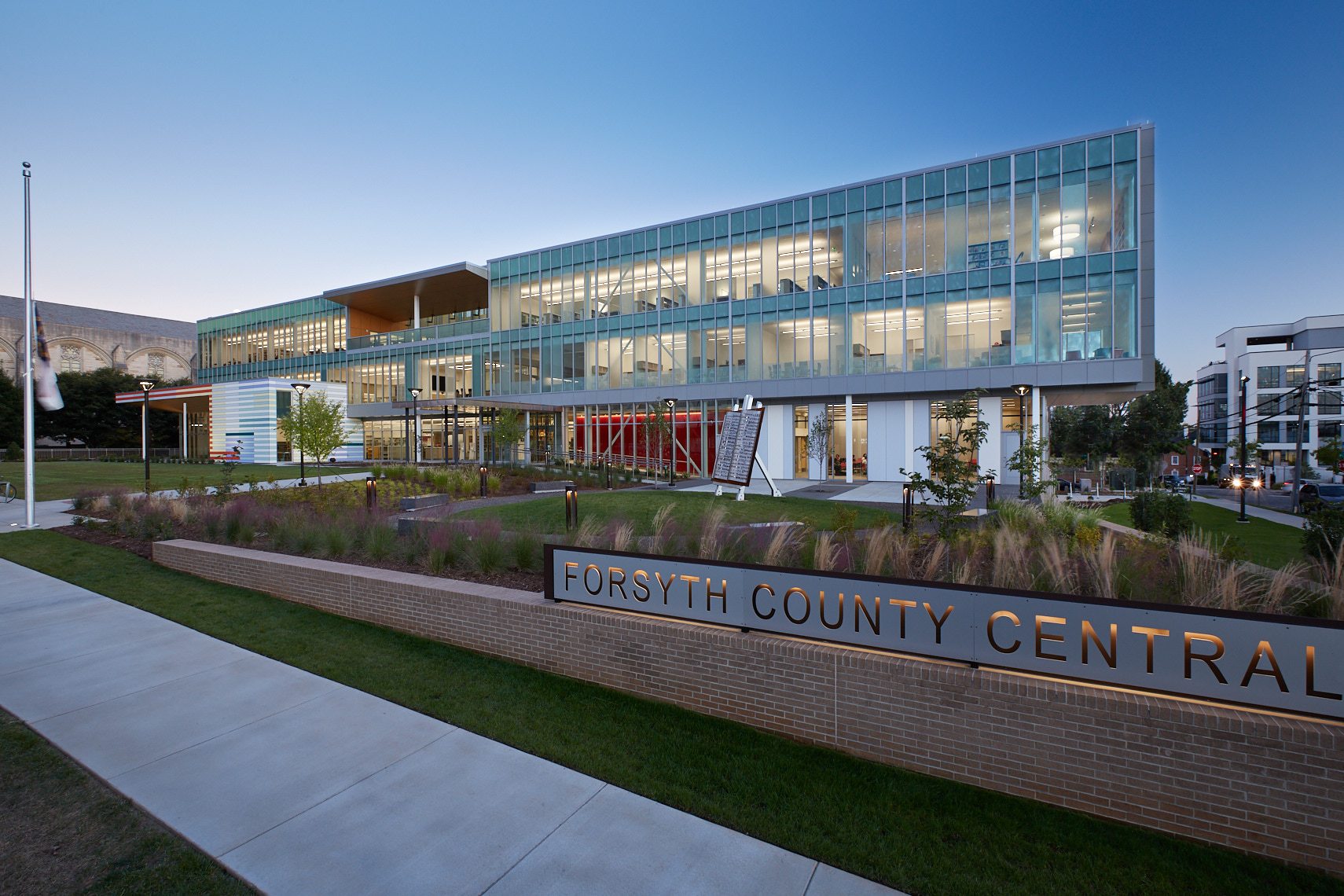 FCCL | Forsyth County Central Library, Winston-Salem NC - RATIO Architects, Raleigh NC