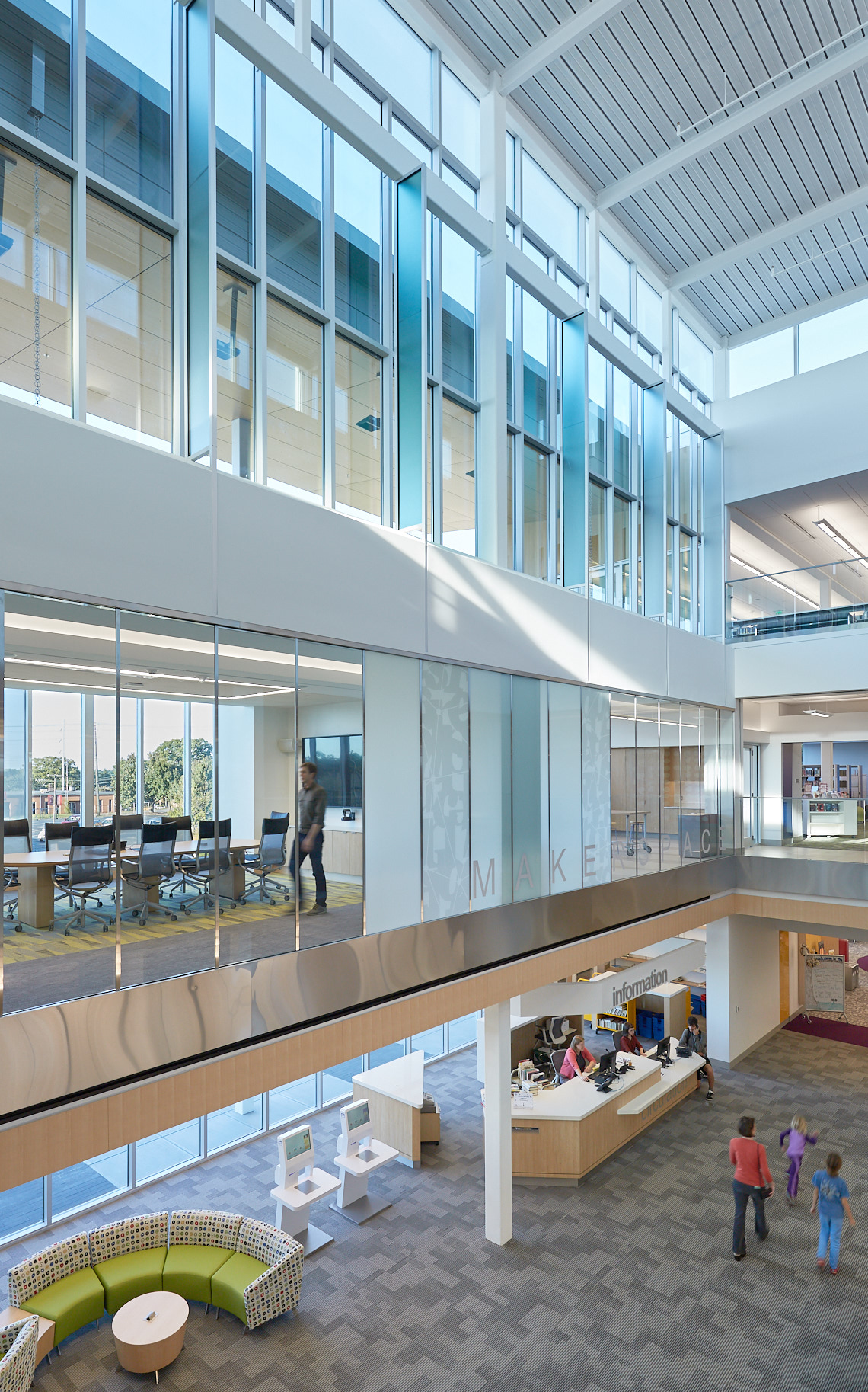 FCCL | Forsyth County Central Library, Winston-Salem NC - RATIO Architects, Raleigh NC